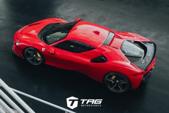 SF90 with Ryft Upgrades on Vossen Wheels