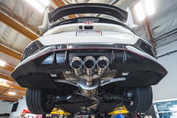 FK8 Civic Type R AWE Exhaust Install
