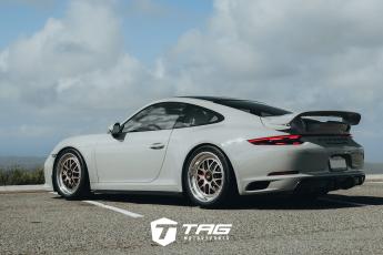 991.2 Carrera GTS on BBS E07 | TECHART | DB Carbon