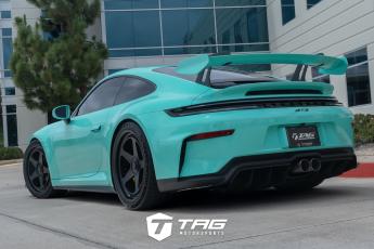 992.2 GT3 on HRE 527 Wheels | Dundon Exhaust