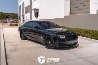 Ghost with TAG Blackout on Black Vossen S17-15T
