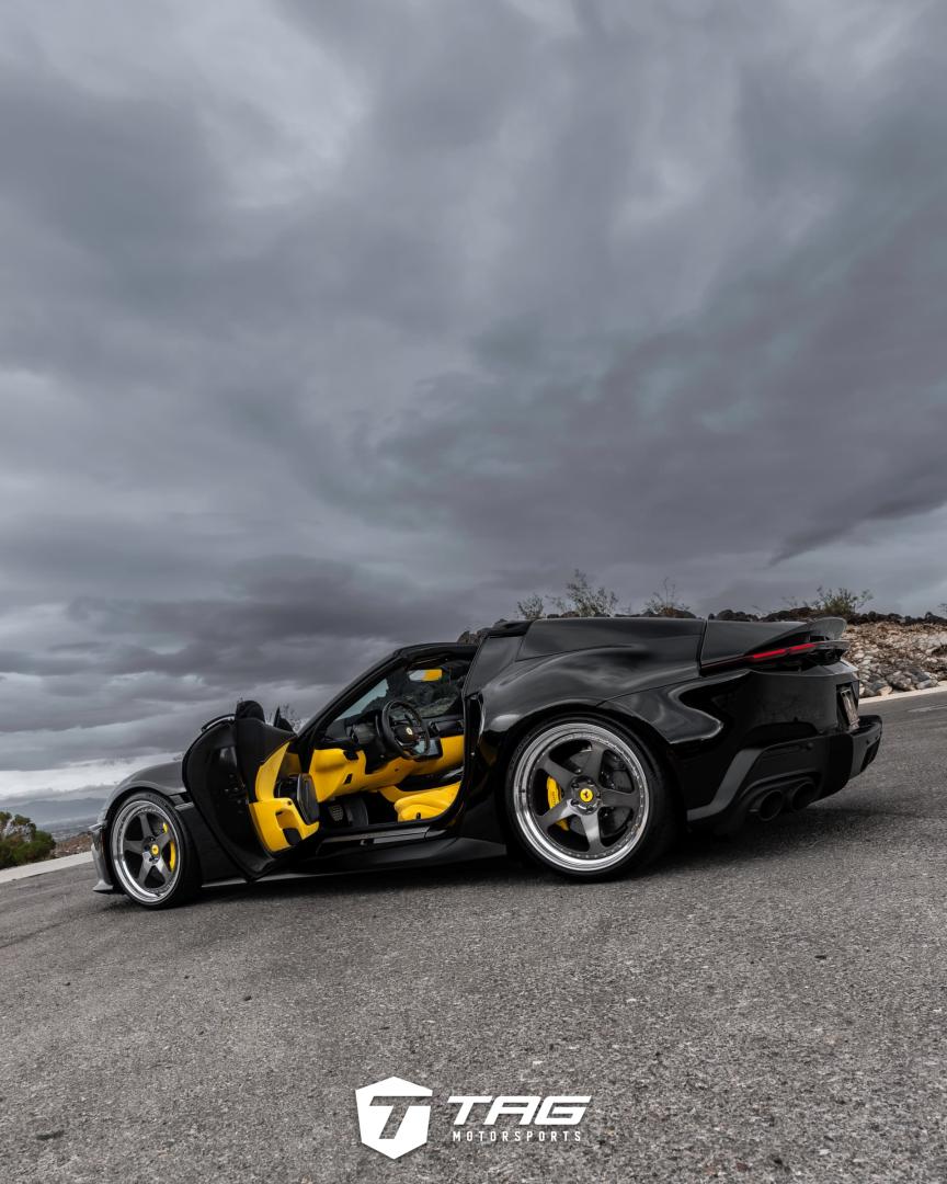 Ferrari 12Cilindri Spider on HRE 305 Forged Wheels with Novitec Upgrades