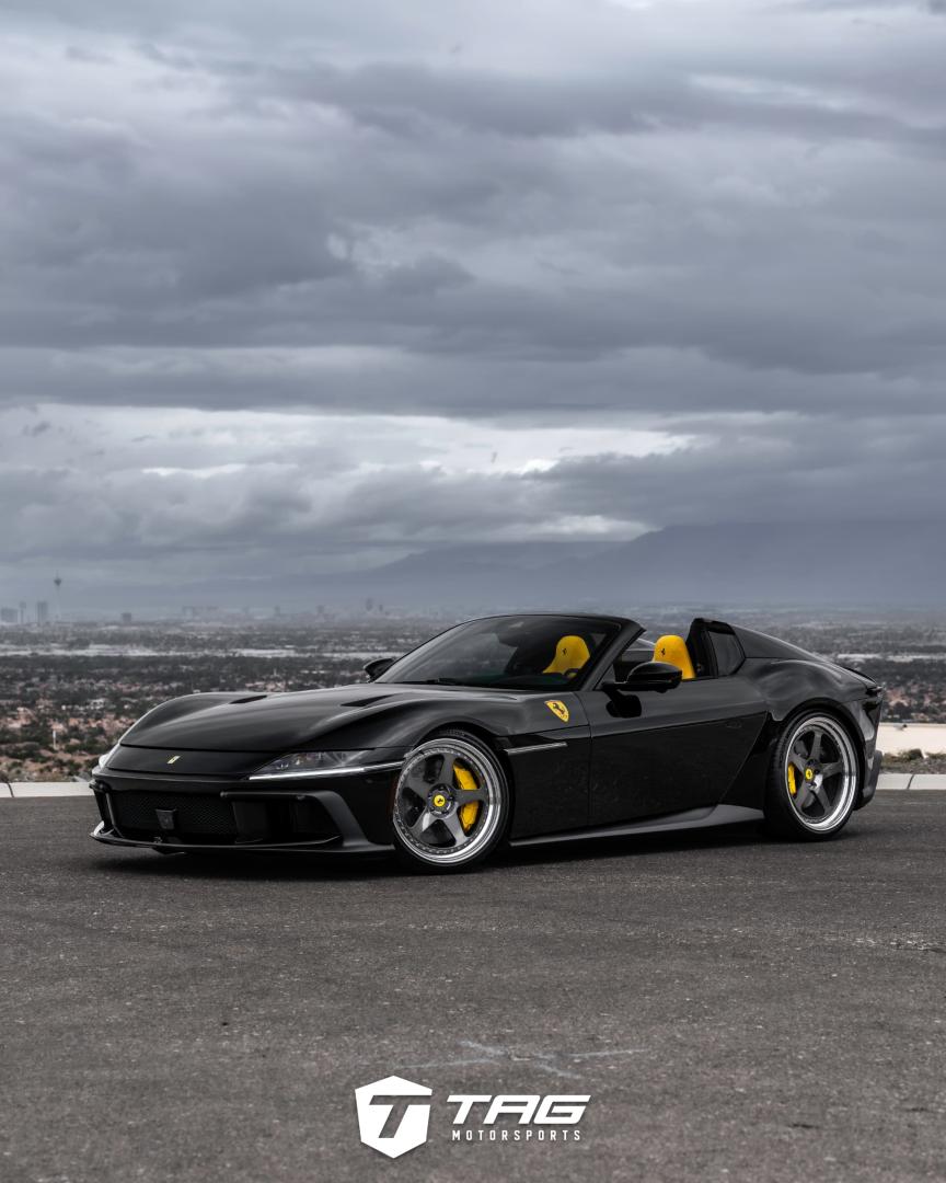 Ferrari 12Cilindri Spider on HRE 305 Forged Wheels with Novitec Upgrades