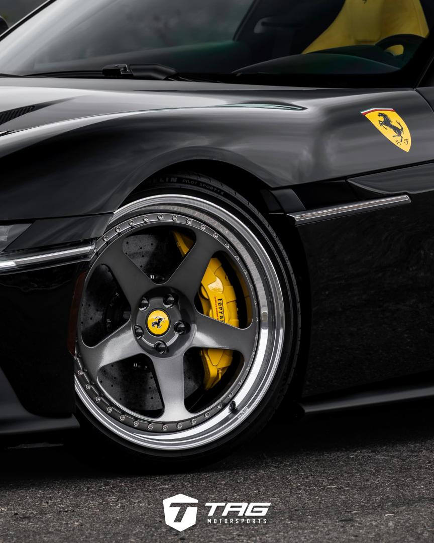 Ferrari 12Cilindri Spider on HRE 305 Forged Wheels with Novitec Upgrades