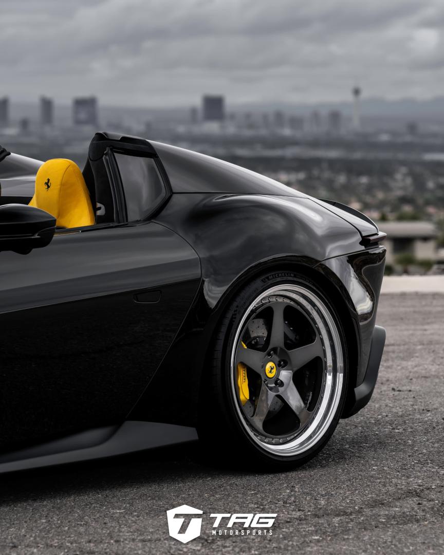 Ferrari 12Cilindri Spider on HRE 305 Forged Wheels with Novitec Upgrades