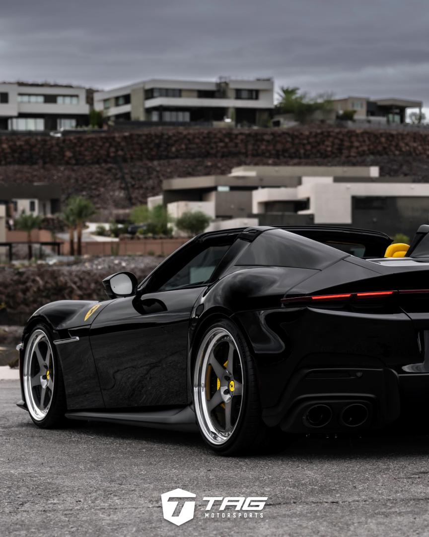 Ferrari 12Cilindri Spider on HRE 305 Forged Wheels with Novitec Upgrades