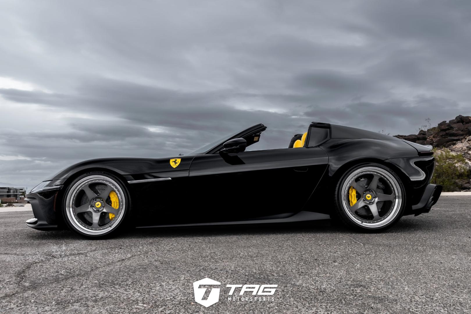 Ferrari 12Cilindri Spider on HRE 305 Forged Wheels with Novitec Upgrades
