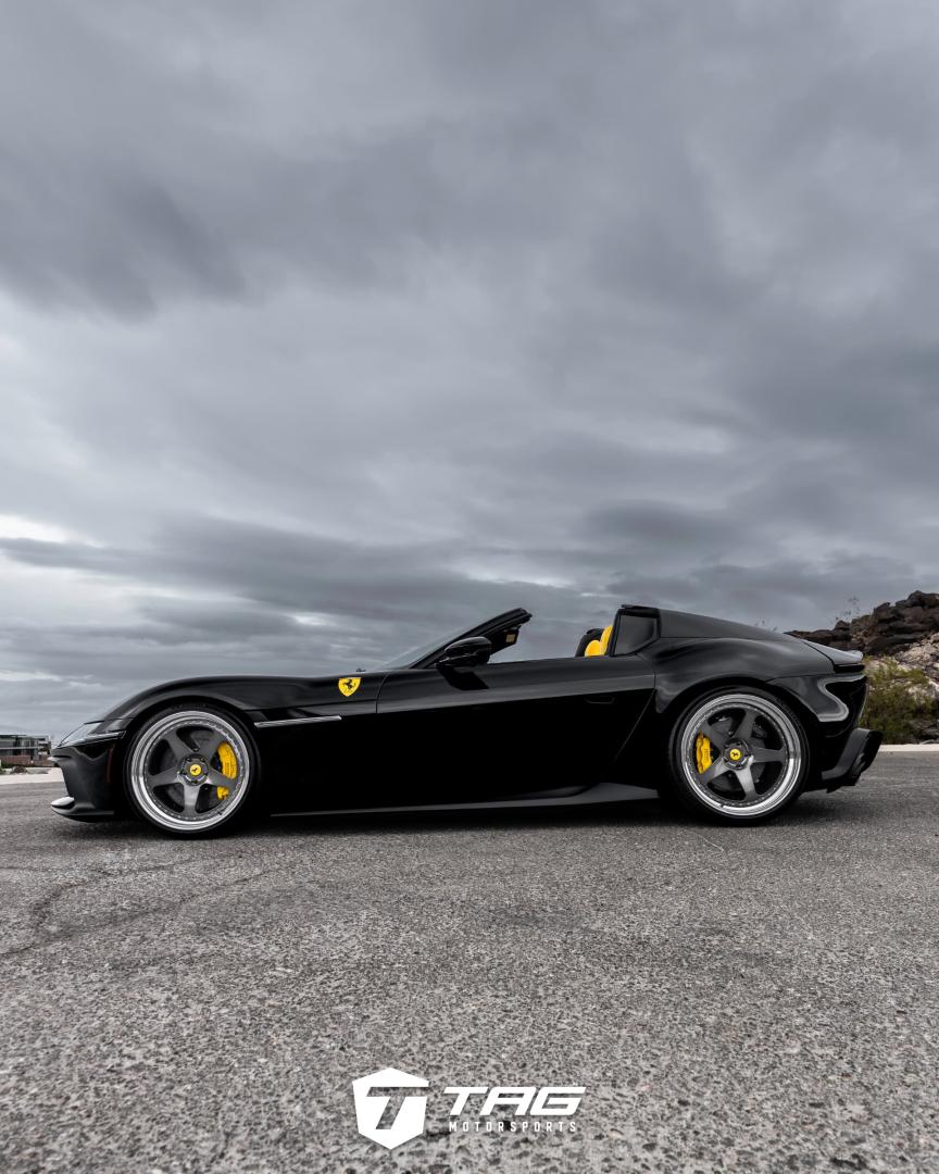 Ferrari 12Cilindri Spider on HRE 305 Forged Wheels with Novitec Upgrades