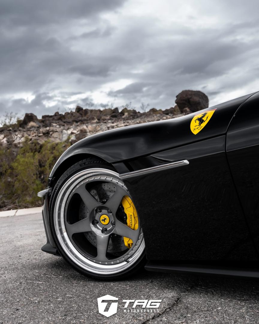 Ferrari 12Cilindri Spider on HRE 305 Forged Wheels with Novitec Upgrades