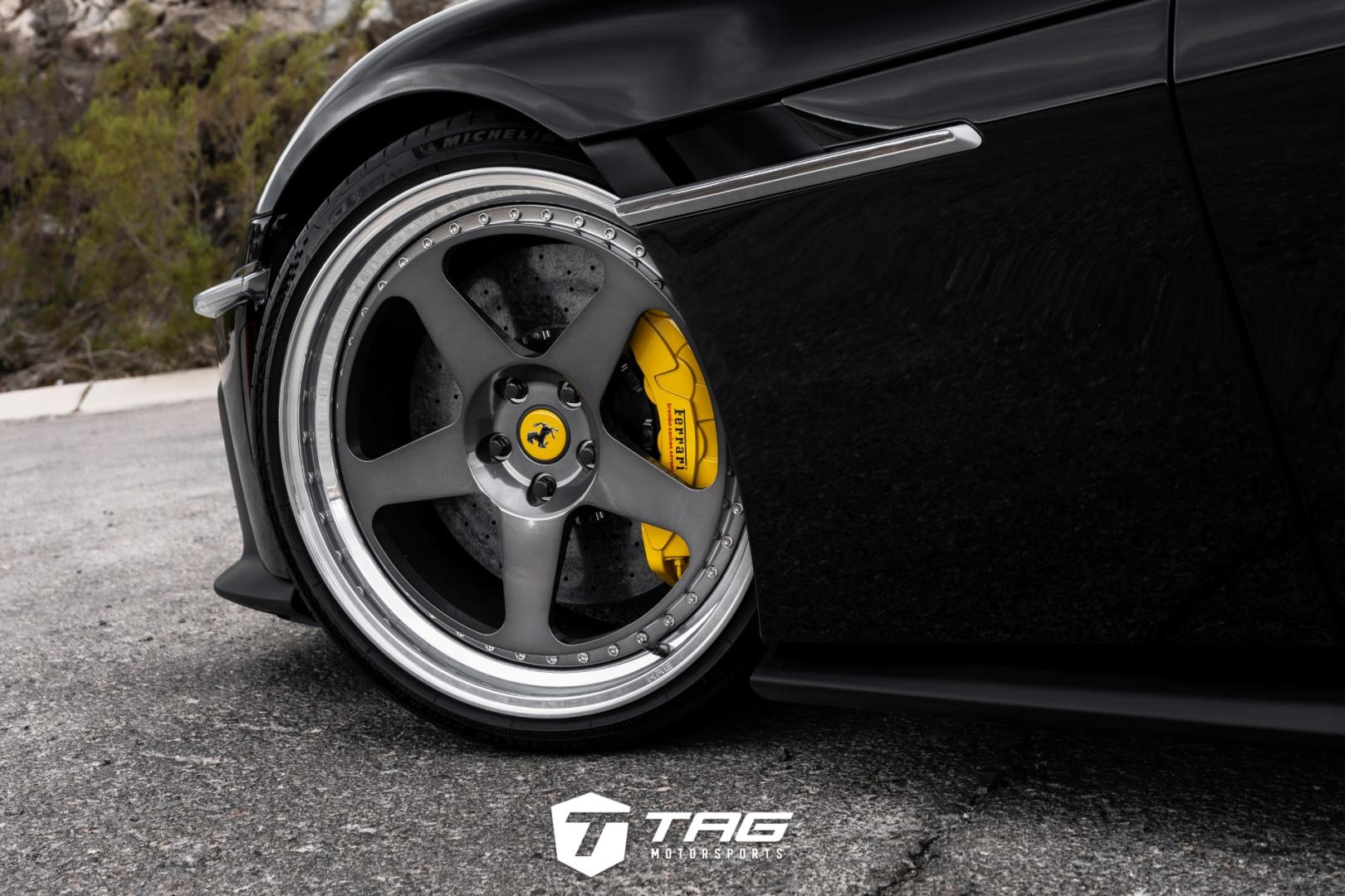 Ferrari 12Cilindri Spider on HRE 305 Forged Wheels with Novitec Upgrades
