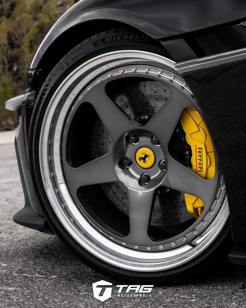 Ferrari 12Cilindri Spider on HRE 305 Forged Wheels with Novitec Upgrades
