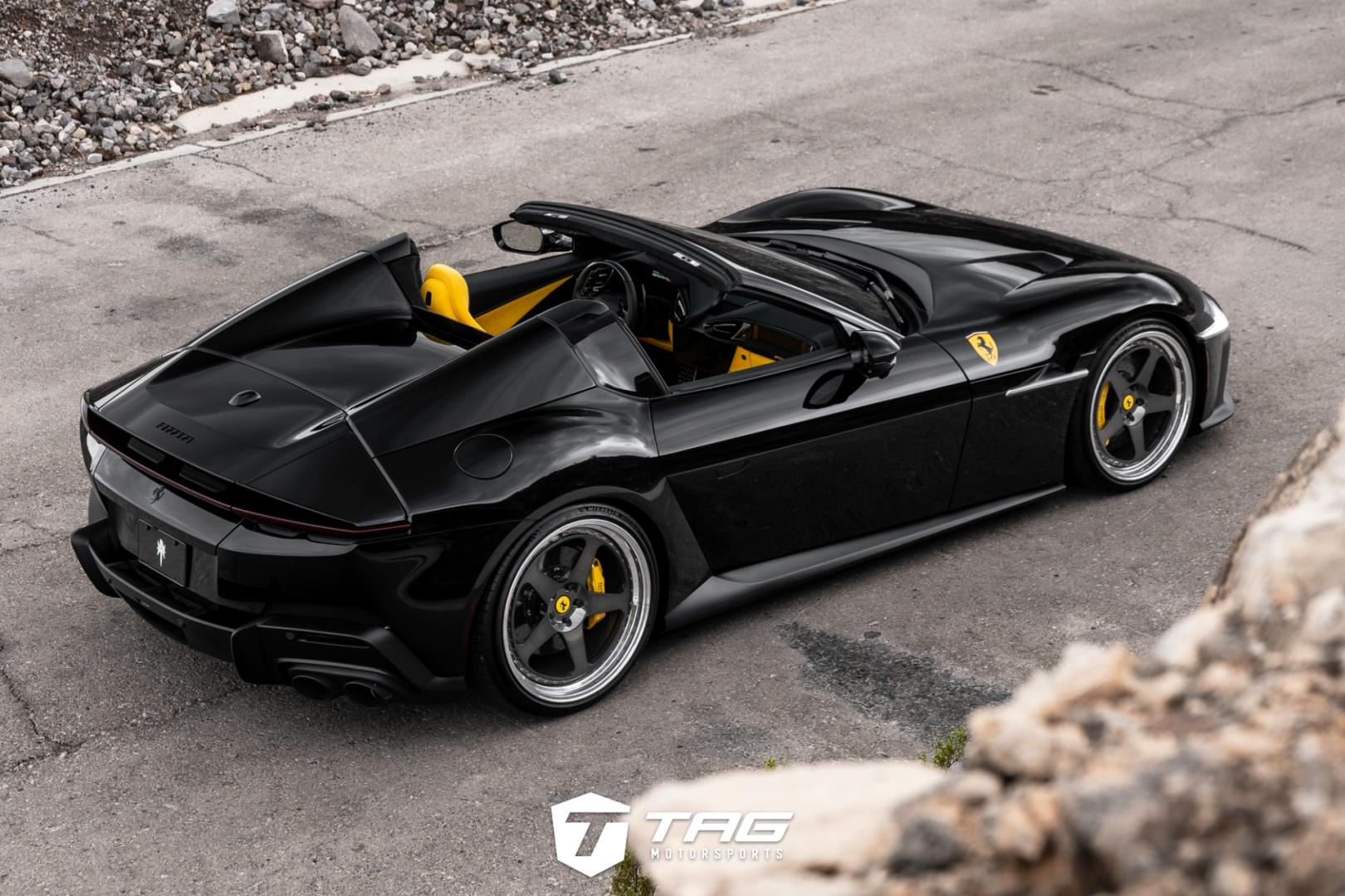 Ferrari 12Cilindri Spider on HRE 305 Forged Wheels with Novitec Upgrades