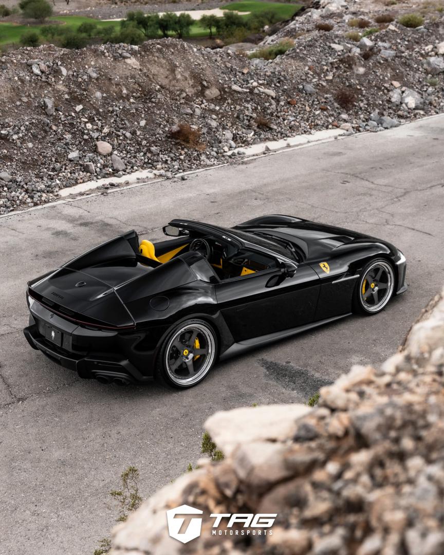 Ferrari 12Cilindri Spider on HRE 305 Forged Wheels with Novitec Upgrades