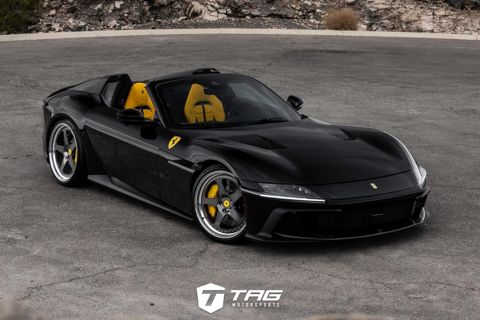 Ferrari 12Cilindri Spider on HRE 305 Forged Wheels with Novitec Upgrades