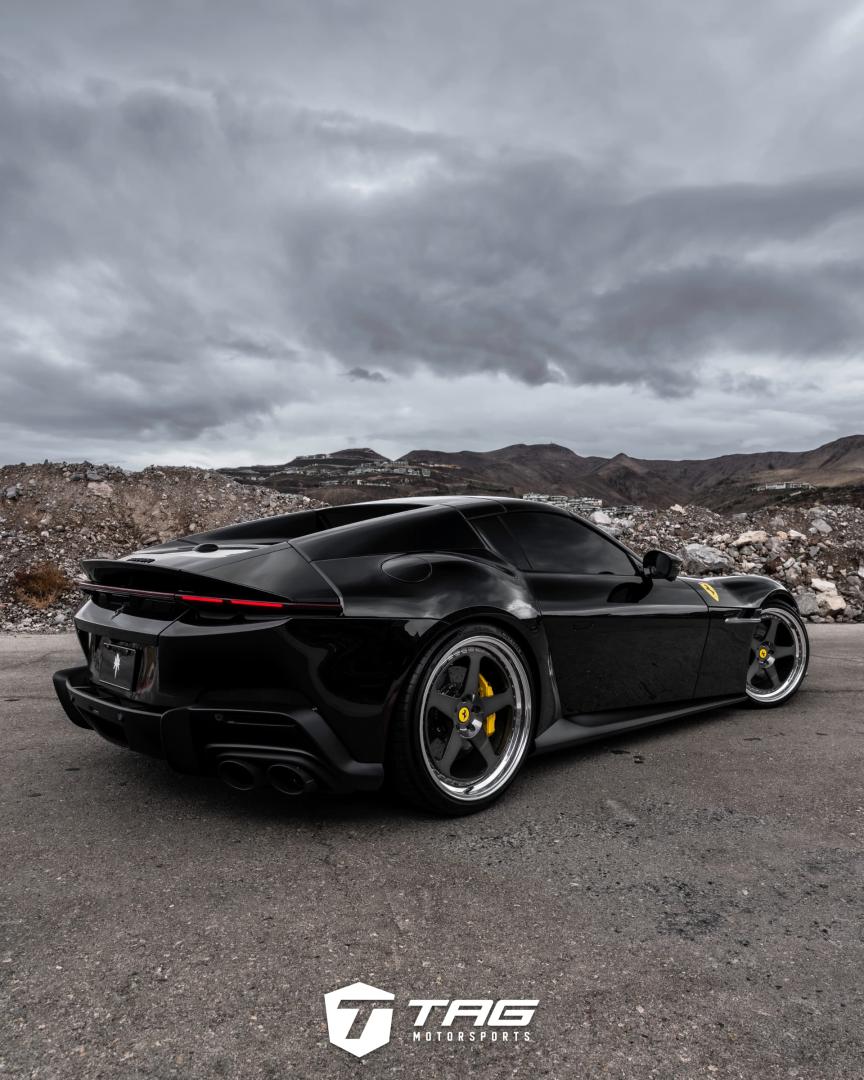 Ferrari 12Cilindri Spider on HRE 305 Forged Wheels with Novitec Upgrades