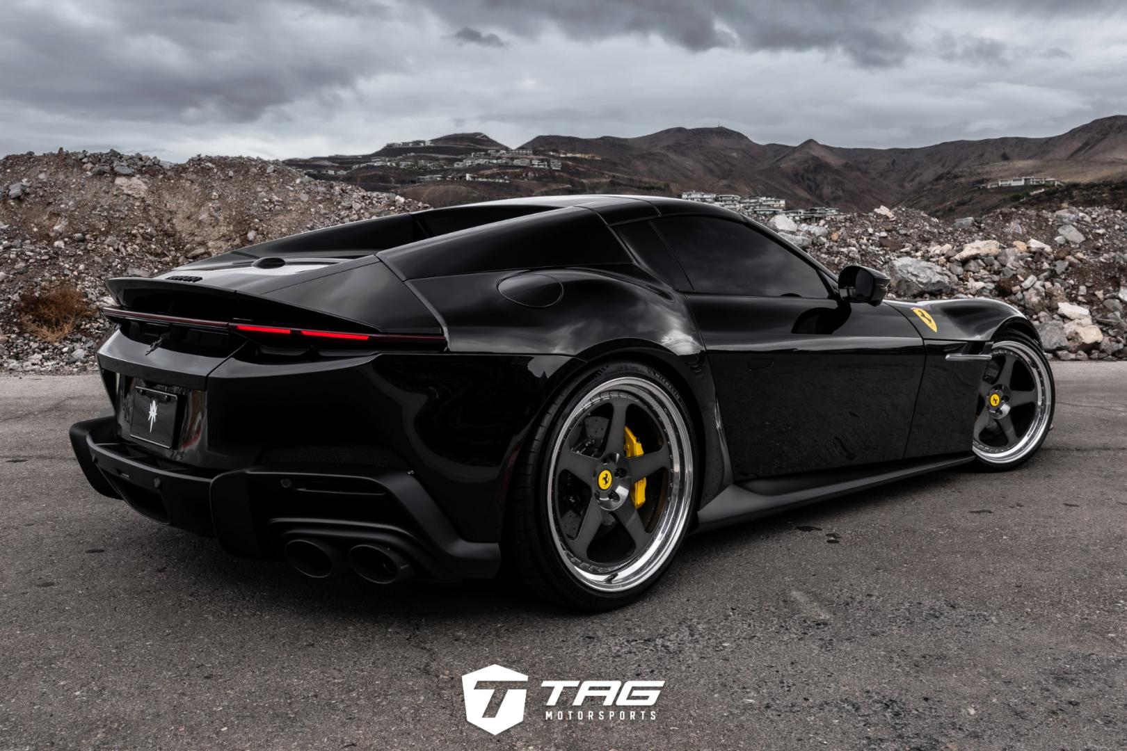 Ferrari 12Cilindri Spider on HRE 305 Forged Wheels with Novitec Upgrades