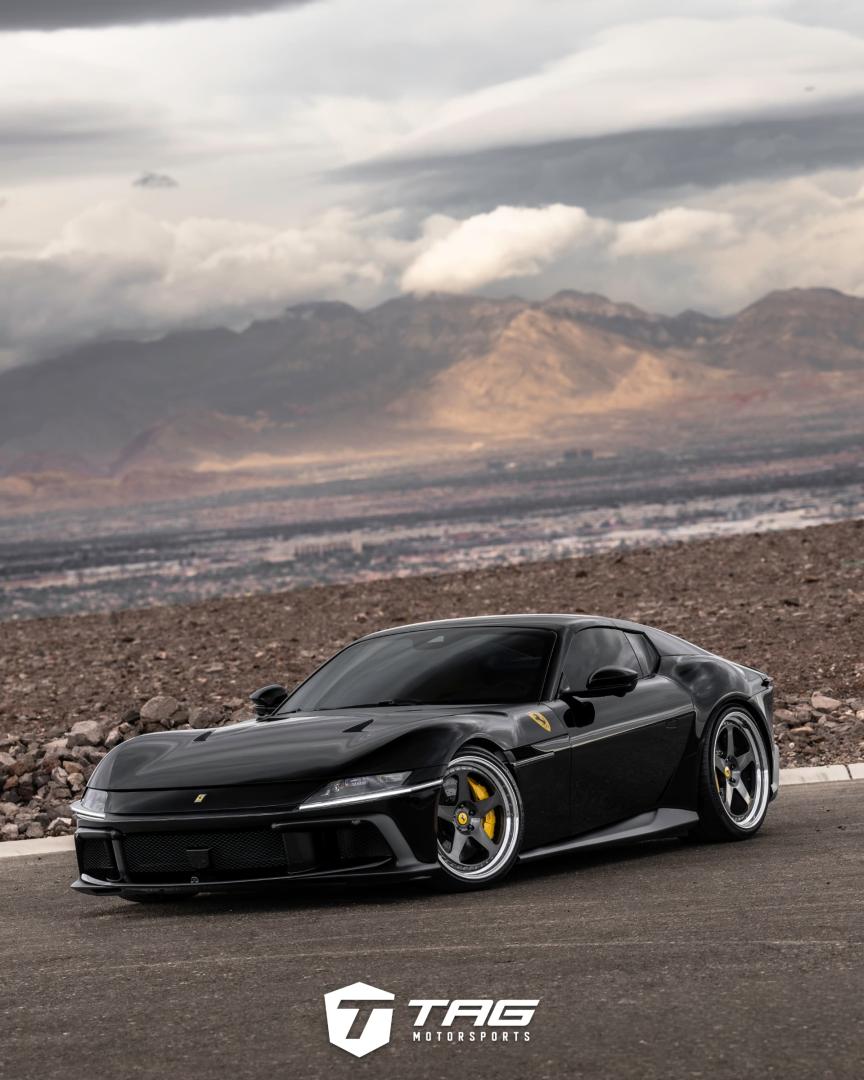 Ferrari 12Cilindri Spider on HRE 305 Forged Wheels with Novitec Upgrades