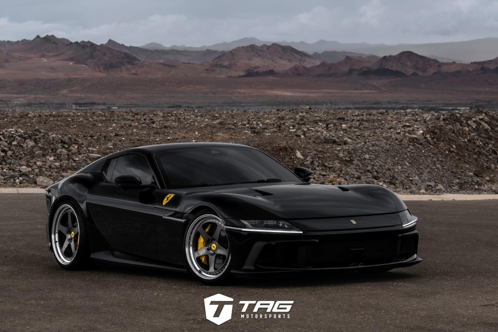 Ferrari 12Cilindri Spider on HRE 305 Forged Wheels with Novitec Upgrades