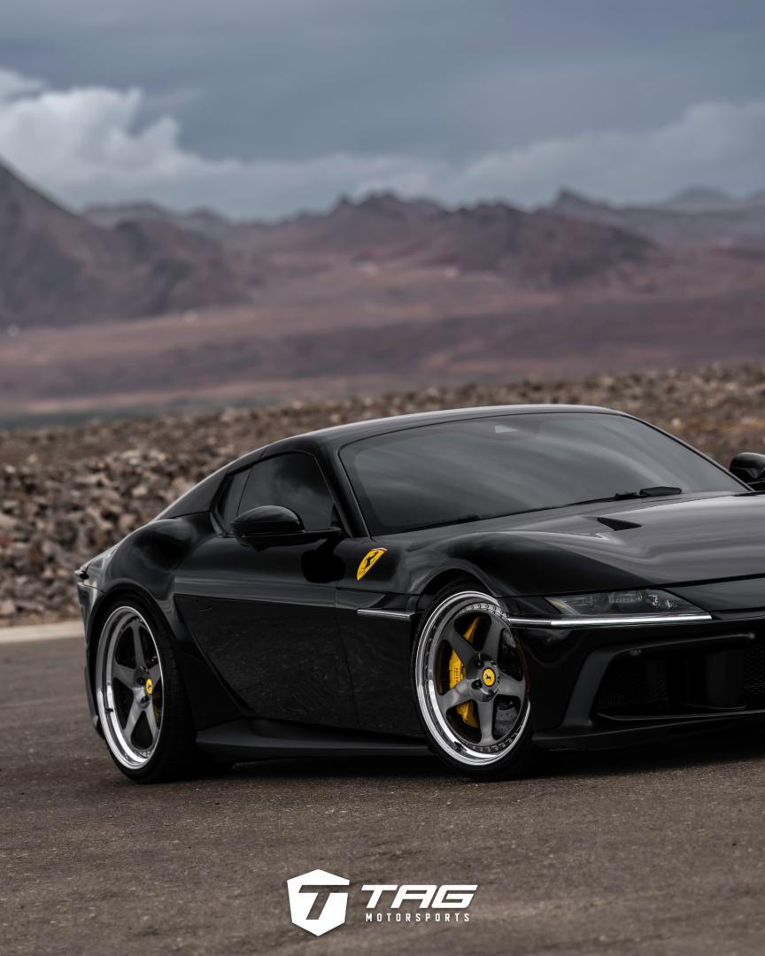 Ferrari 12Cilindri Spider on HRE 305 Forged Wheels with Novitec Upgrades