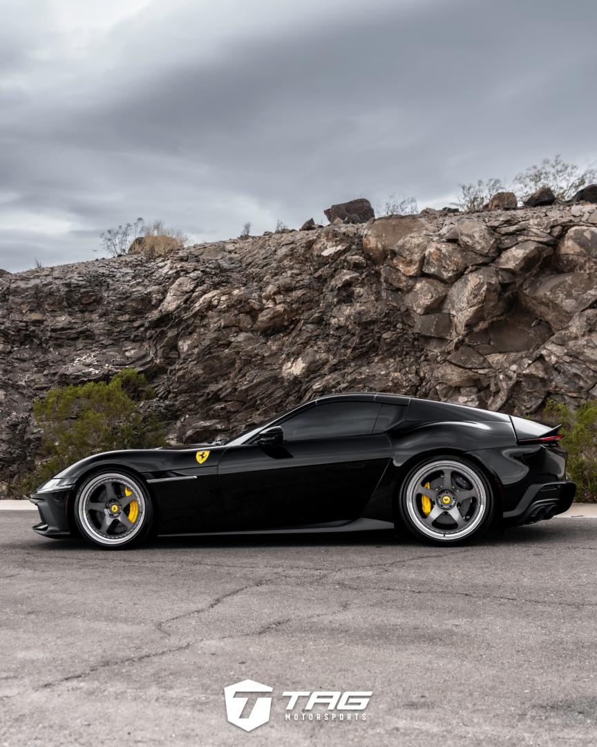 Ferrari 12Cilindri Spider on HRE 305 Forged Wheels with Novitec Upgrades