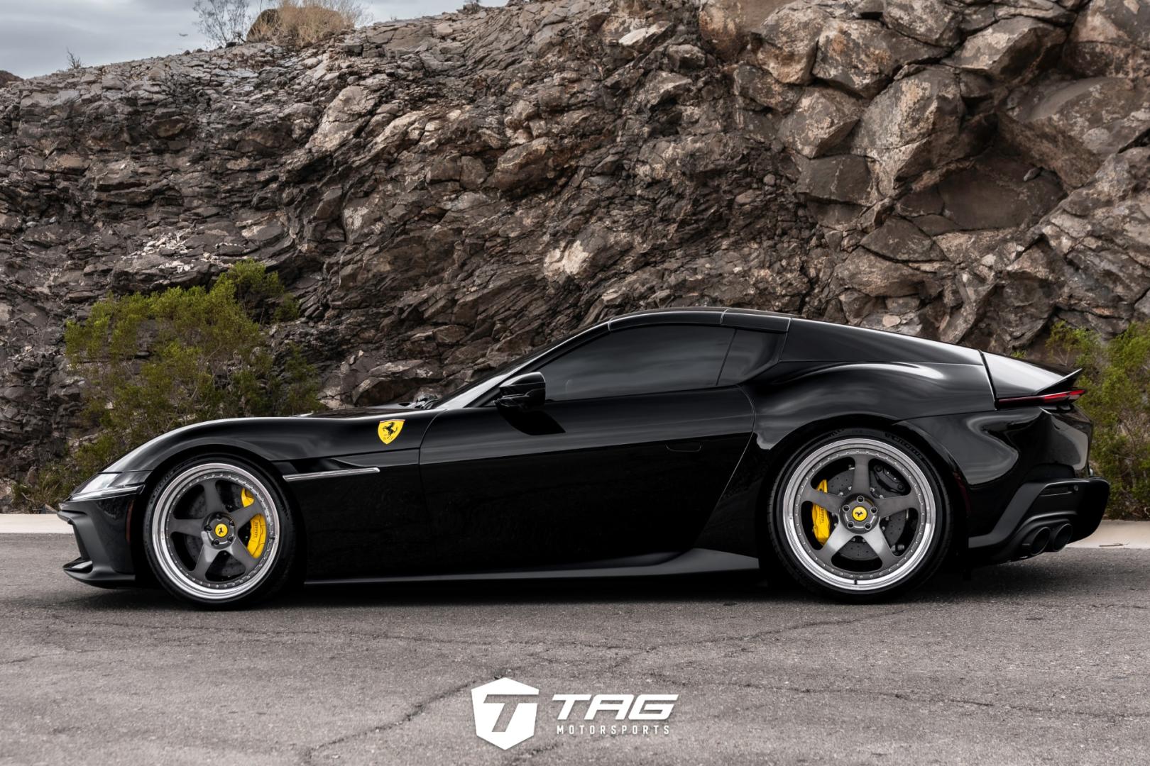 Ferrari 12Cilindri Spider on HRE 305 Forged Wheels with Novitec Upgrades