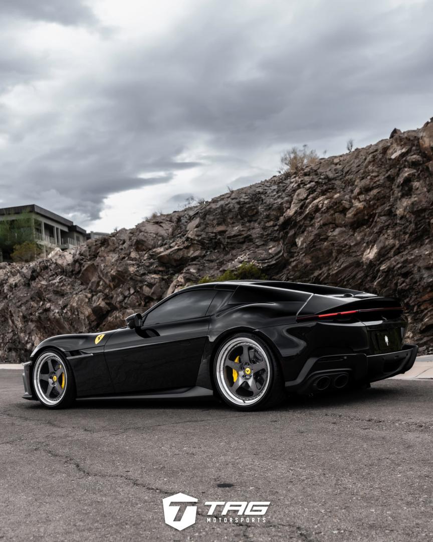 Ferrari 12Cilindri Spider on HRE 305 Forged Wheels with Novitec Upgrades
