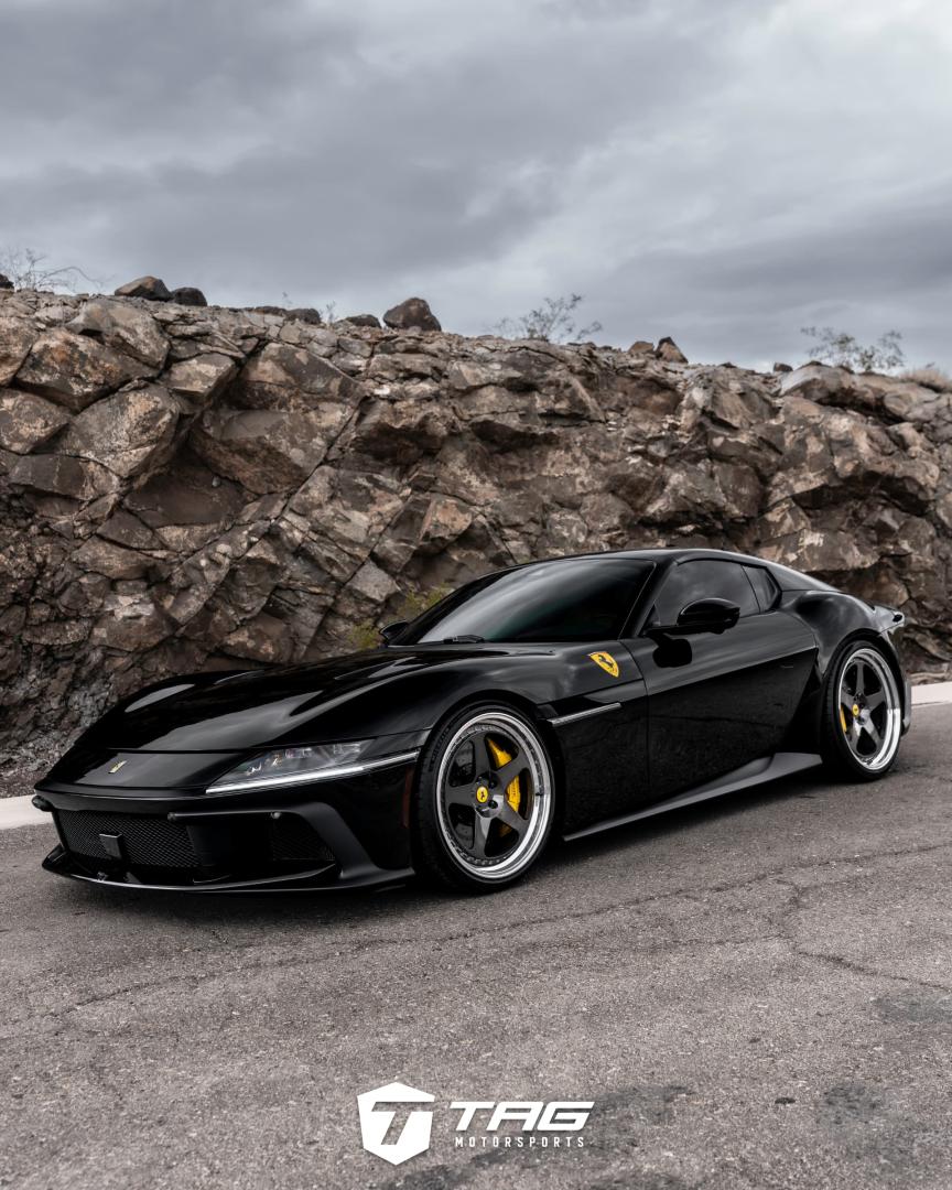 Ferrari 12Cilindri Spider on HRE 305 Forged Wheels with Novitec Upgrades