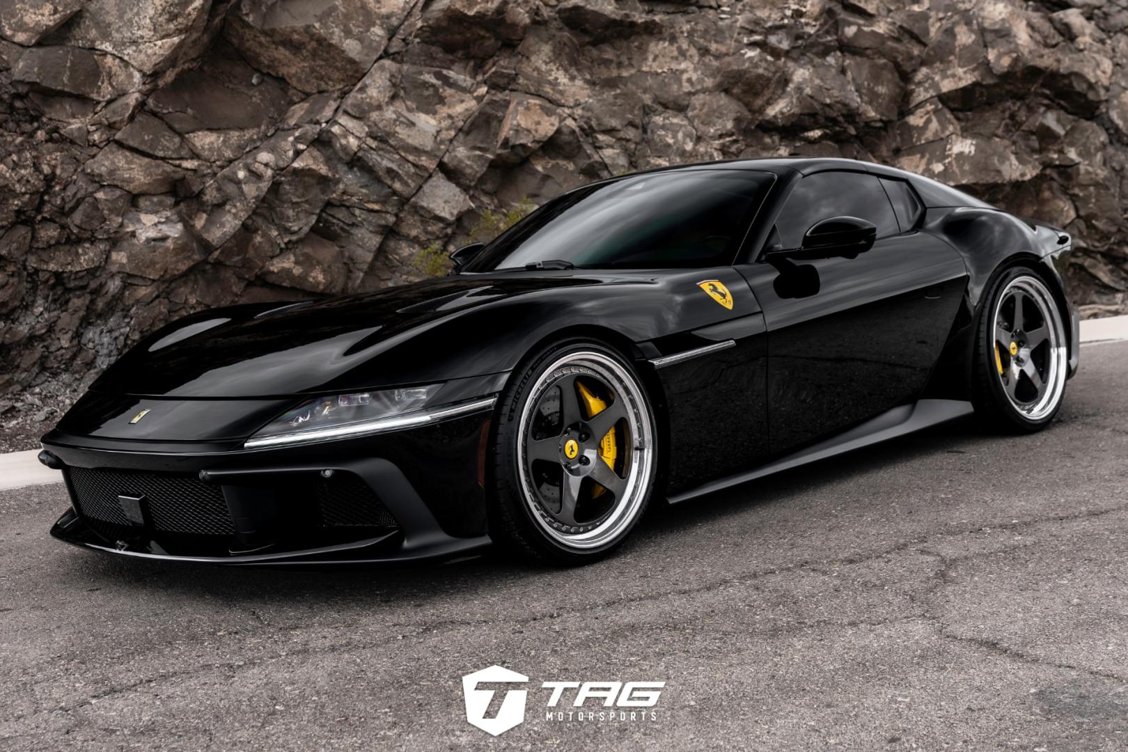 Ferrari 12Cilindri Spider on HRE 305 Forged Wheels with Novitec Upgrades
