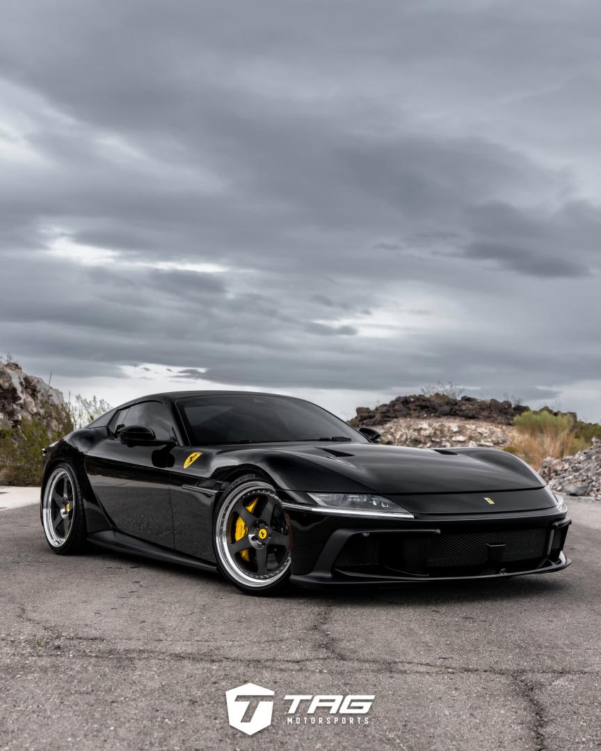 Ferrari 12Cilindri Spider on HRE 305 Forged Wheels with Novitec Upgrades