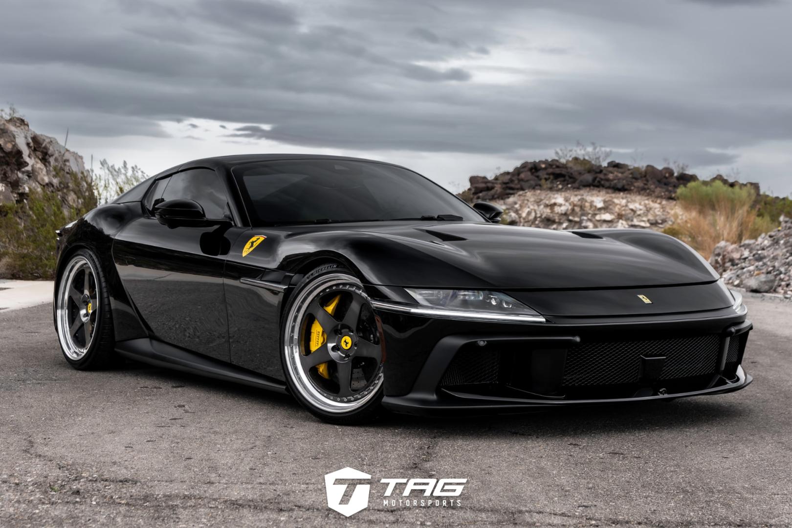 Ferrari 12Cilindri Spider on HRE 305 Forged Wheels with Novitec Upgrades