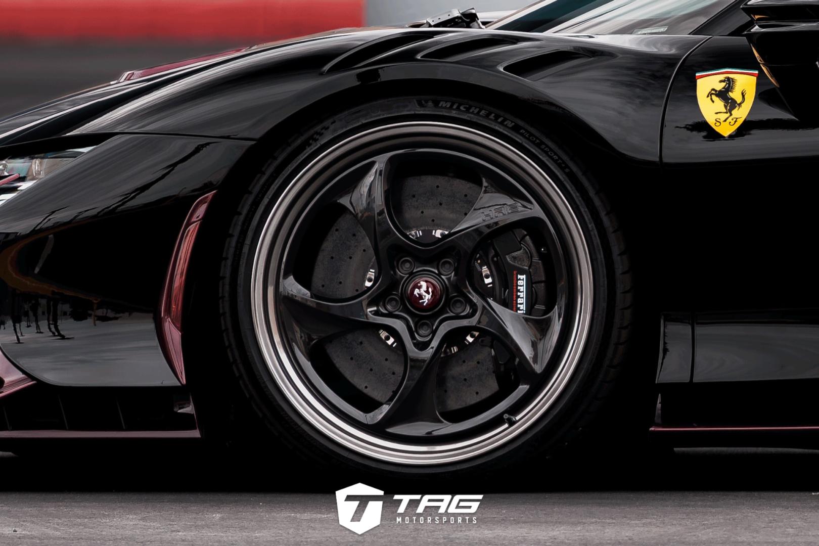 Ferrari SF90 XX Stradale on HRE 522 Forged Wheels