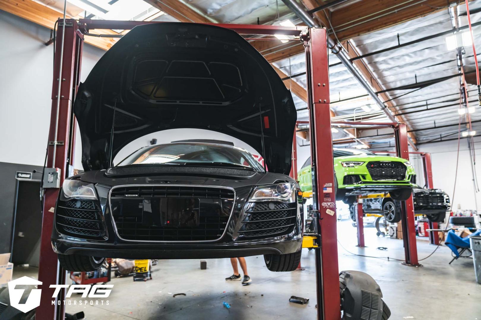 Audi R8 V8 Fabspeed Exhaust Install | TAG Motorsports | Audizine Audi ...