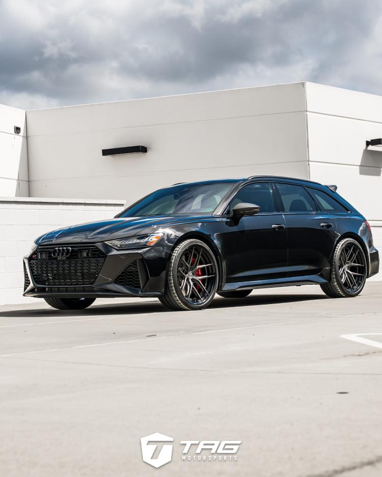 C8 RS6 on HRE S101SC Forged Wheels