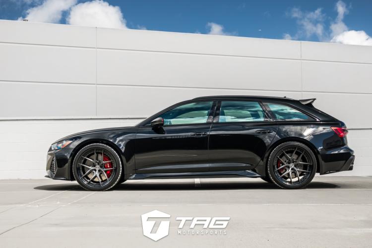 C8 RS6 on HRE S101SC Forged Wheels
