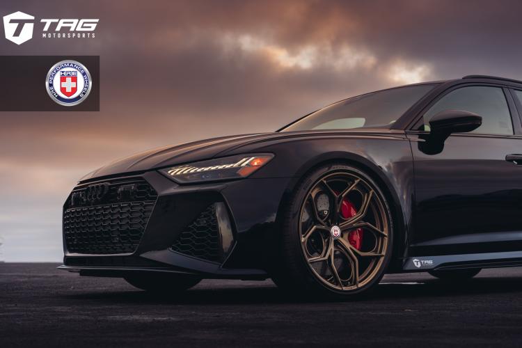 TAG C8 RS6 Avant: The HRE Shoot