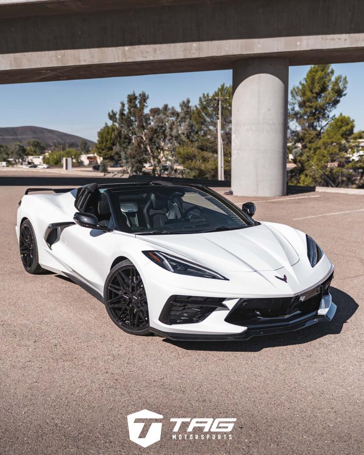 C8 Corvette on Vossen HF-7 Wheels