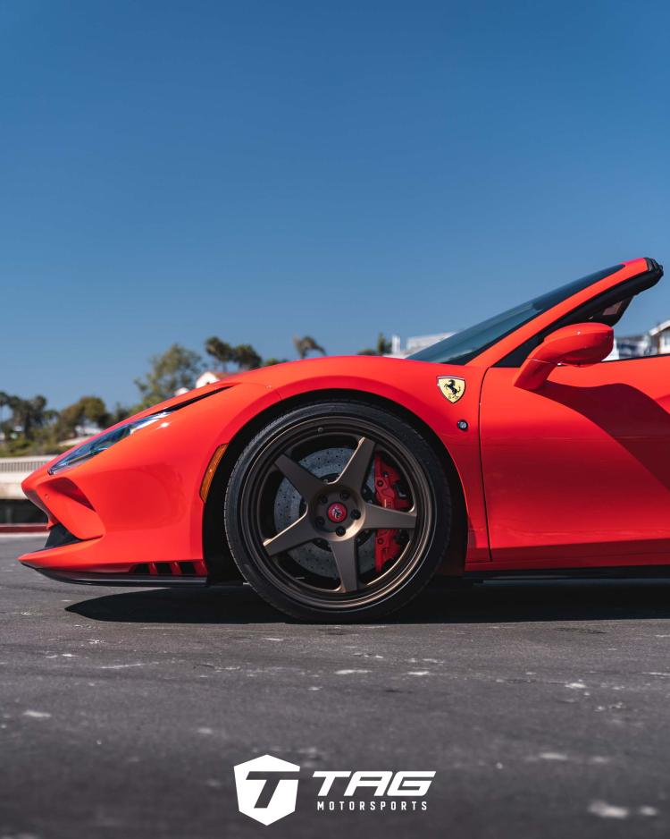 TAG F8 Spider on HRE Classic 305 GTS Wheels