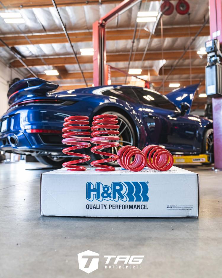 992 Turbo S H&R Sport Springs Install