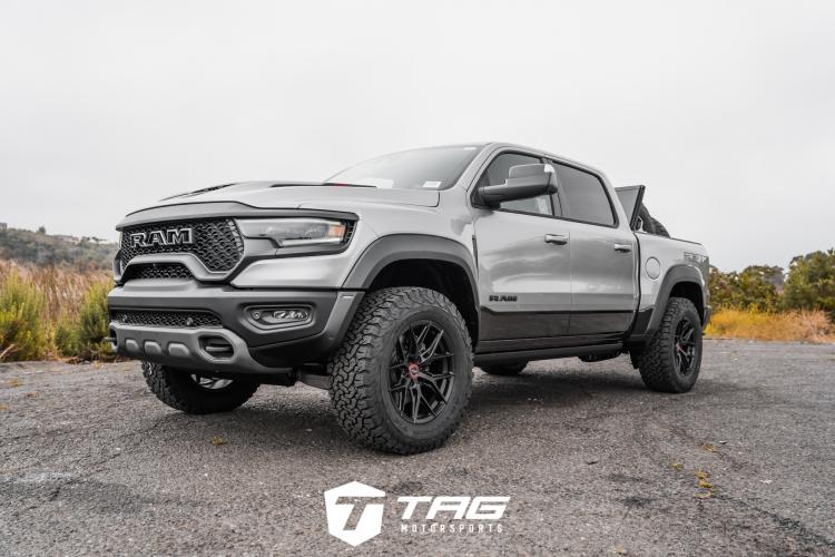 TRX with AWE 0FG Exhaust on Vossen HF6-4 Wheels