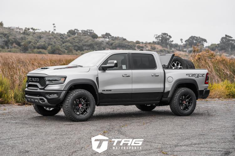 TRX with AWE 0FG Exhaust on Vossen HF6-4 Wheels