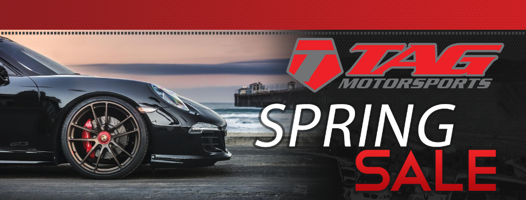 TAG Motorsports 2016 - SPRING SALE!