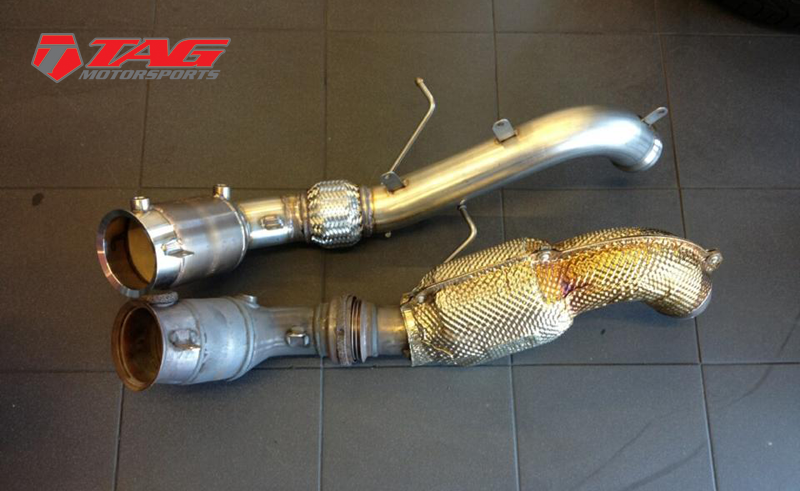 AWE Tuning McLaren MP4-12C Exhaust and Downpipe