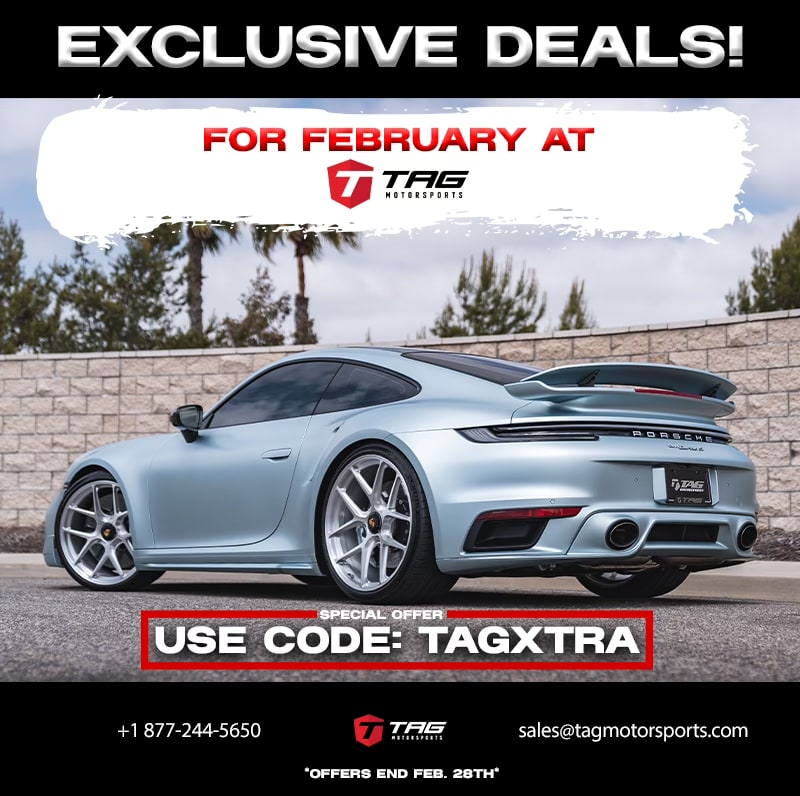 FEBRUARY AT TAG - EXCLUSIVE DEALS!