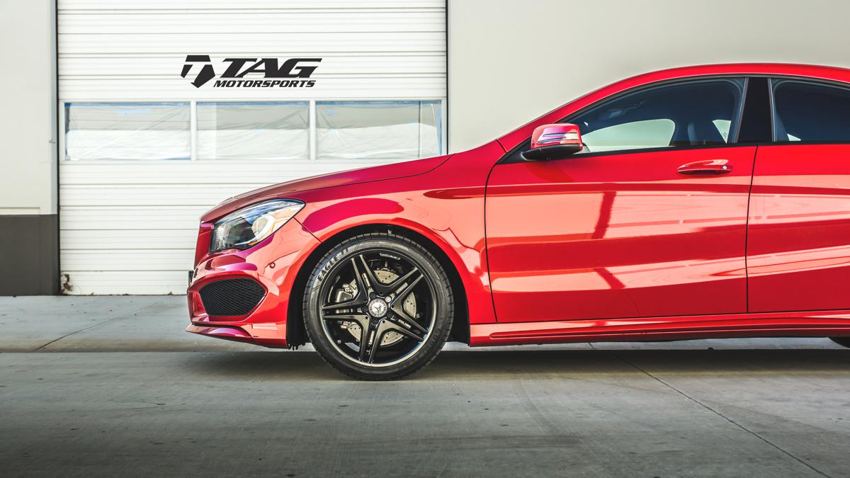 14' Mercedes CLA // TAG Blackout Package