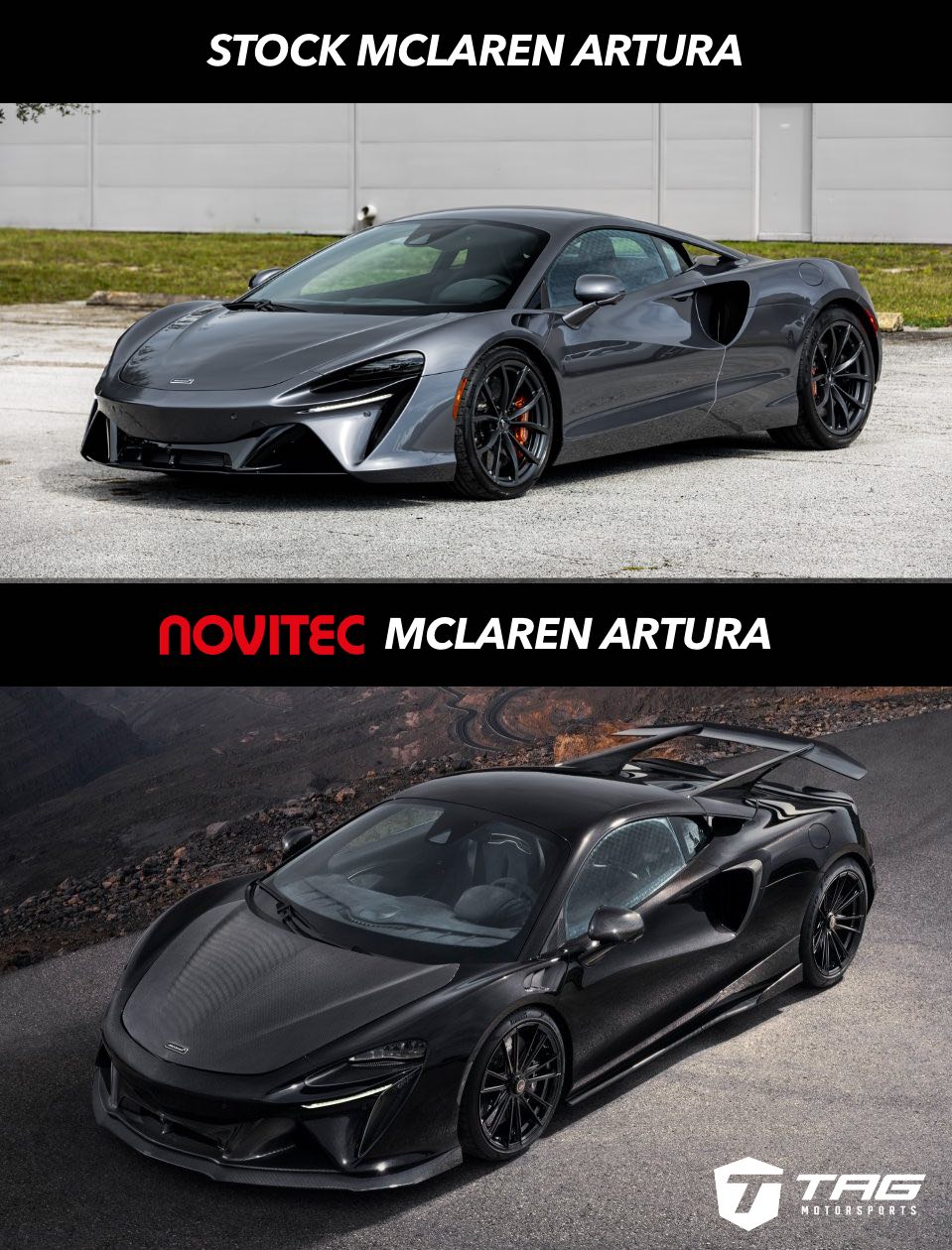 NOVITEC UPGRADES FOR MCLAREN ARTURA -- NOW AVAILABLE!