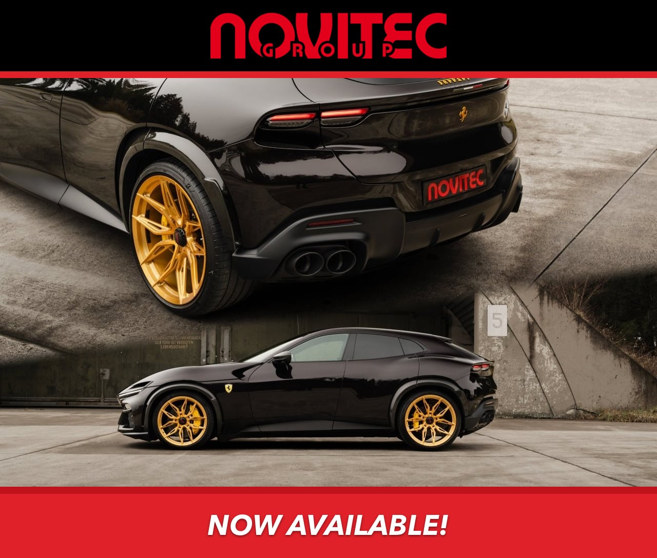 Novitec Upgrades for the Ferrari Purosangue Are Here!