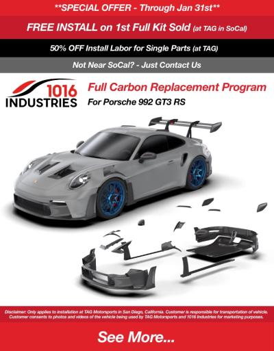 Looking to Spruce Up Your 992 GT3 RS? |1016 Carbon Program