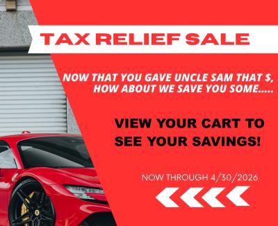 TAX SEASON SALE! - HUGE SAVINGS THIS MONTH AT TAG MOTORSPORTS
