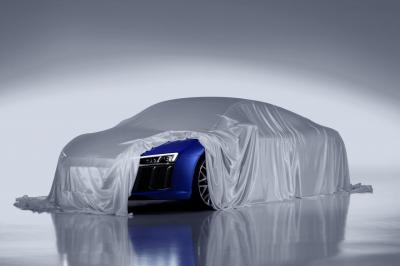2015 Audi R8 Teased with Laser Headlights 