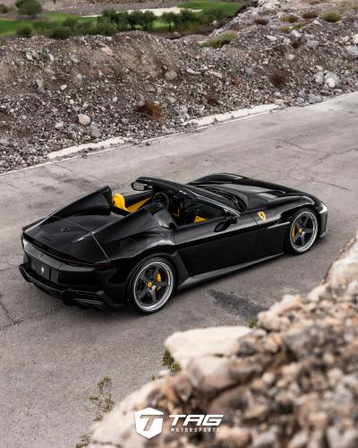 Ferrari 12Cilindri Spider on HRE 305 Forged Wheels with Novitec Upgrades | TAG MOTORSPORTS